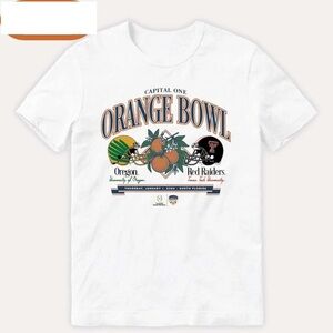 Texas Tech University Vs. University Of Oregon 2026 Capital One Shirt
